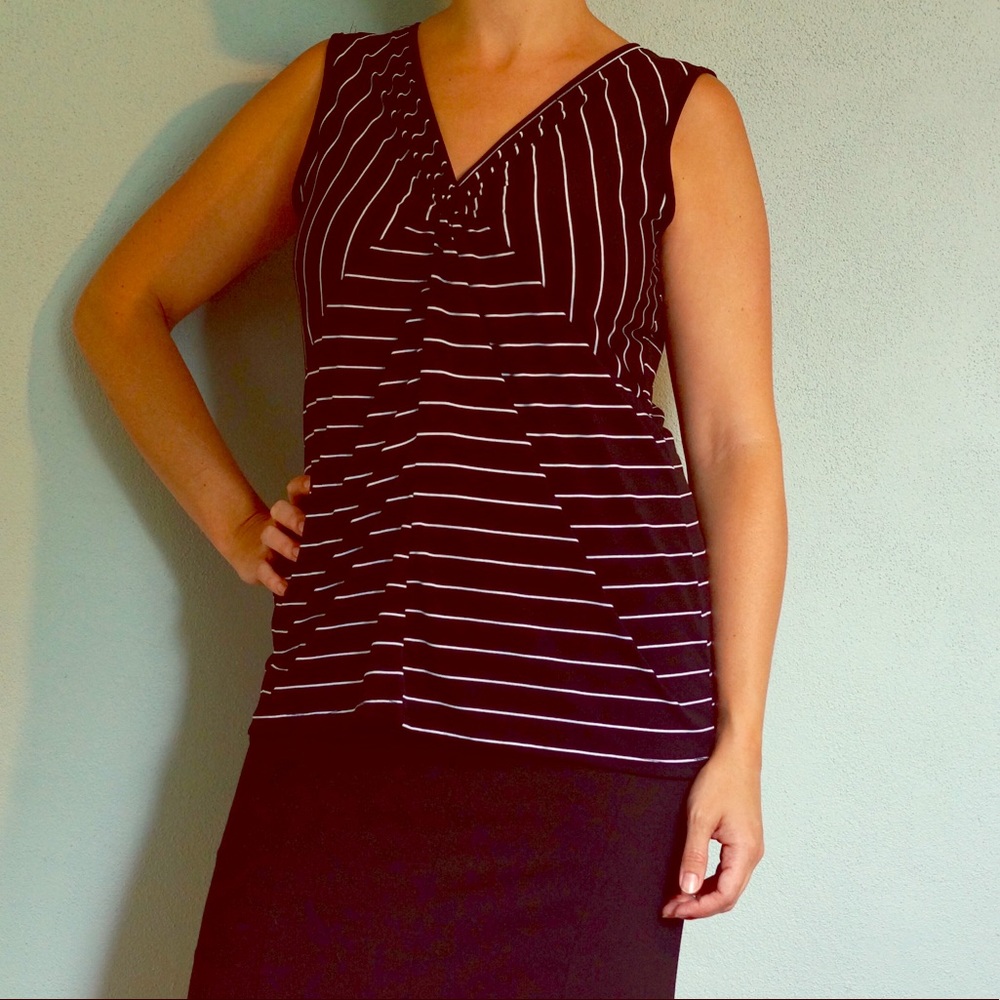 Valerie Bertinelli sleeveless top